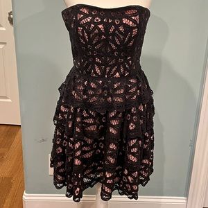 Vintage Y2K Betsey Johnson tiered party dress. Size 6